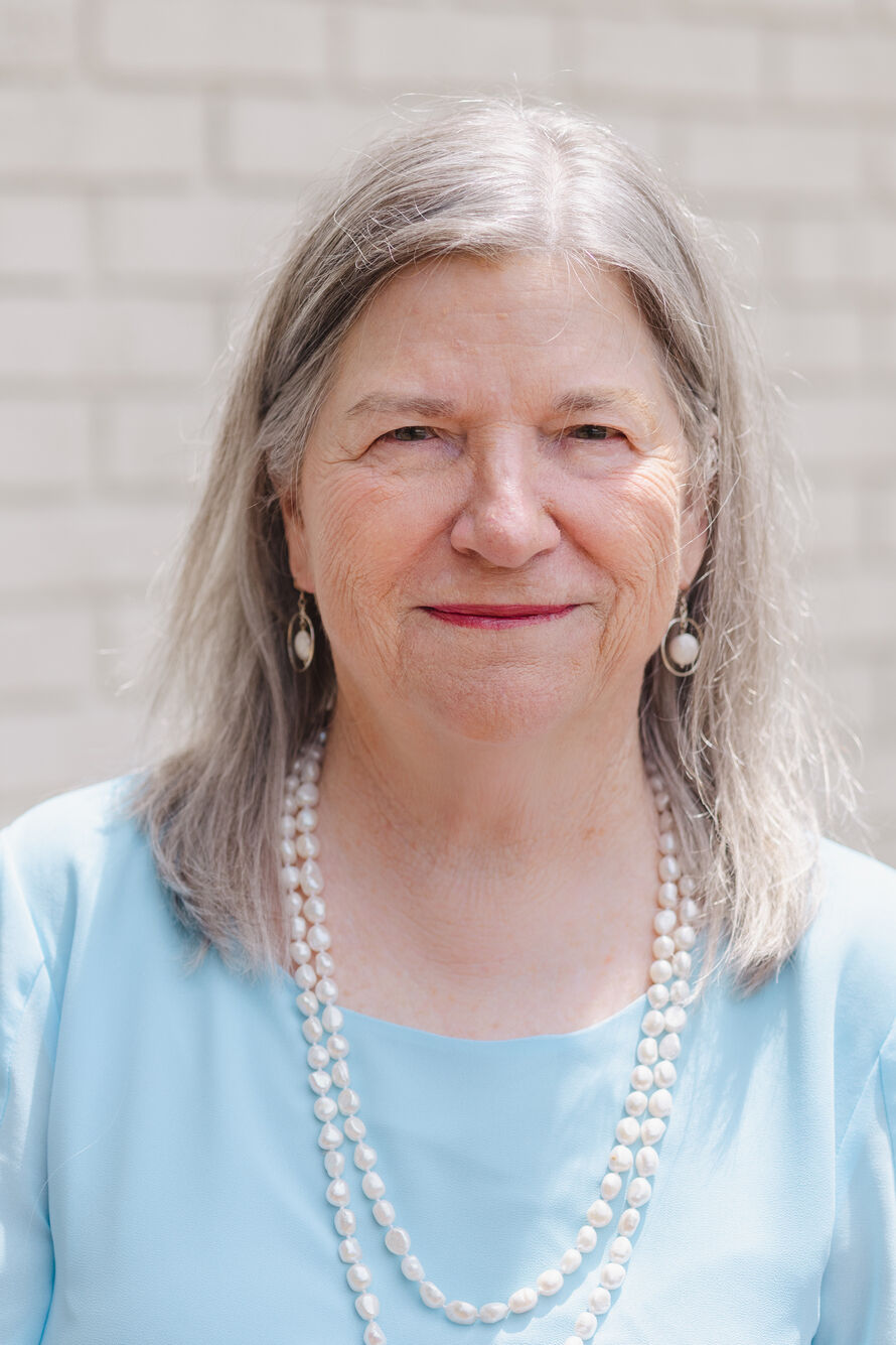 Therapist Carol Conway smiling at the camera.